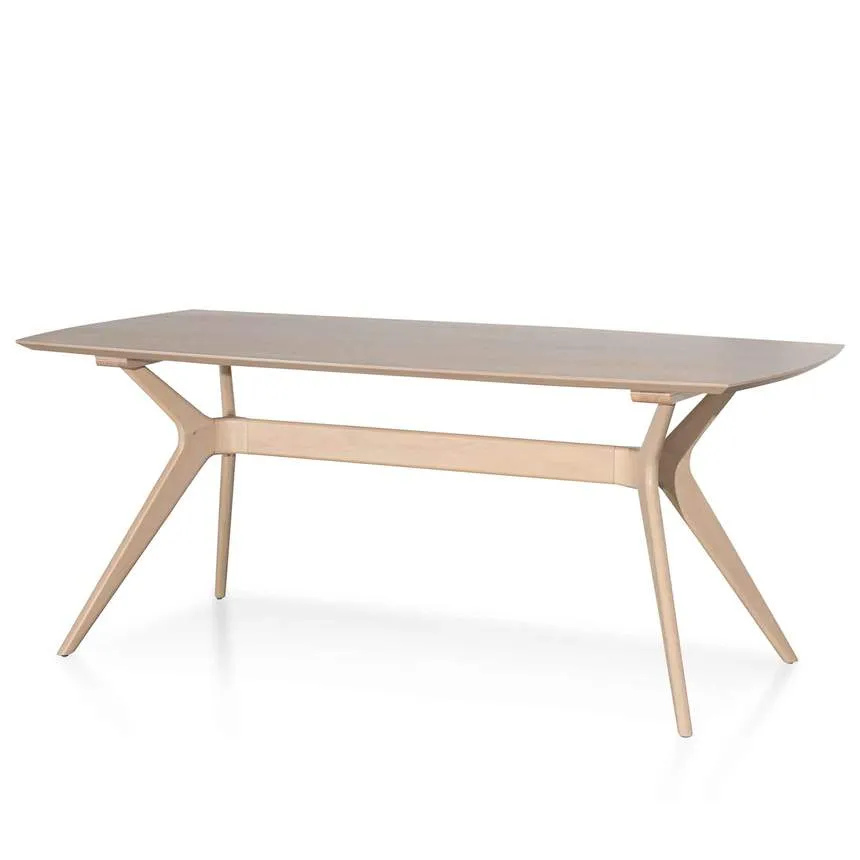 1.85m Dining Table - Pale Oak