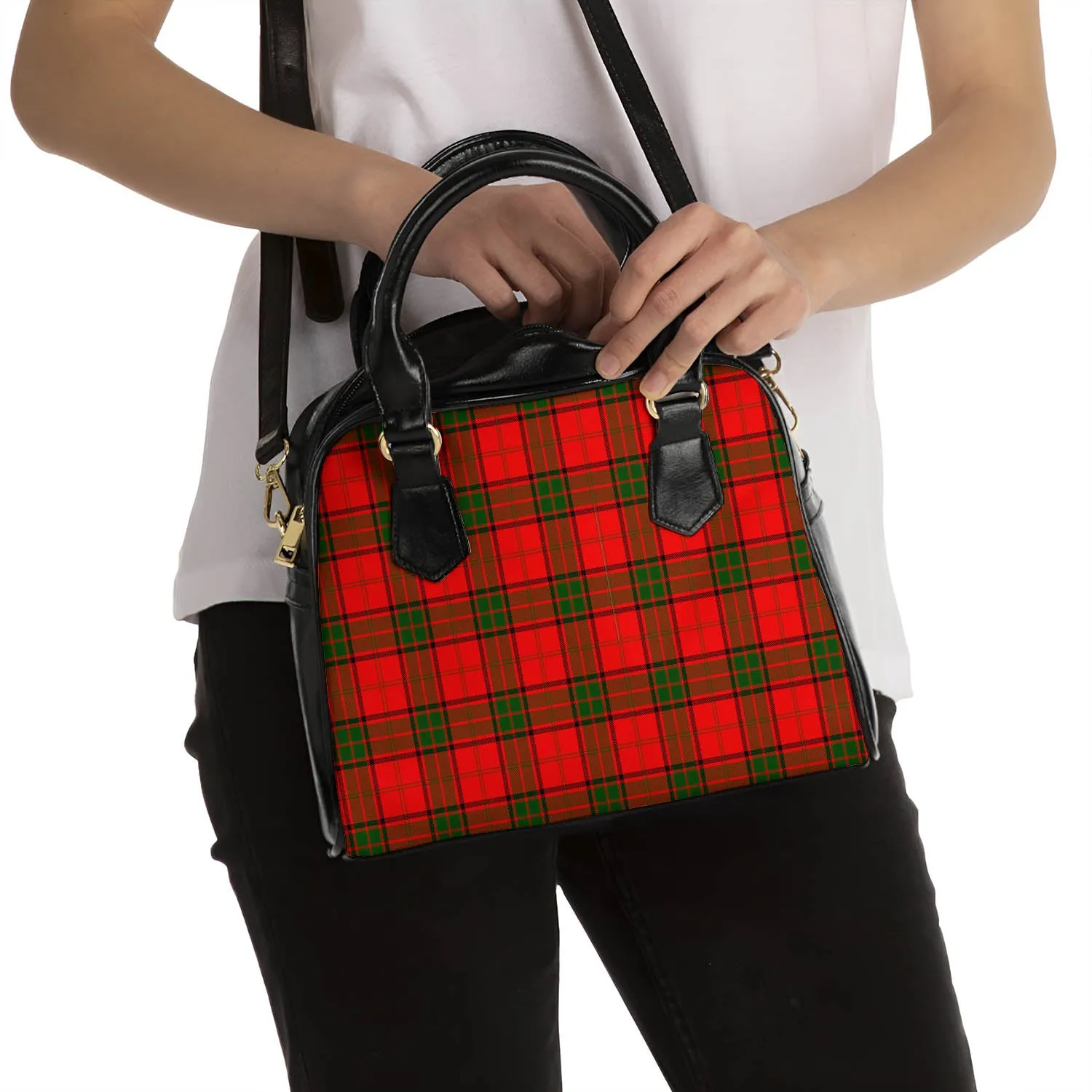 Adair Tartan Shoulder Handbags