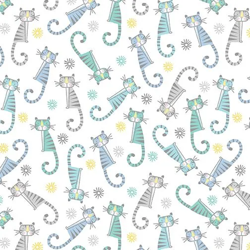 Adorable Alphabet-Tigers Blue