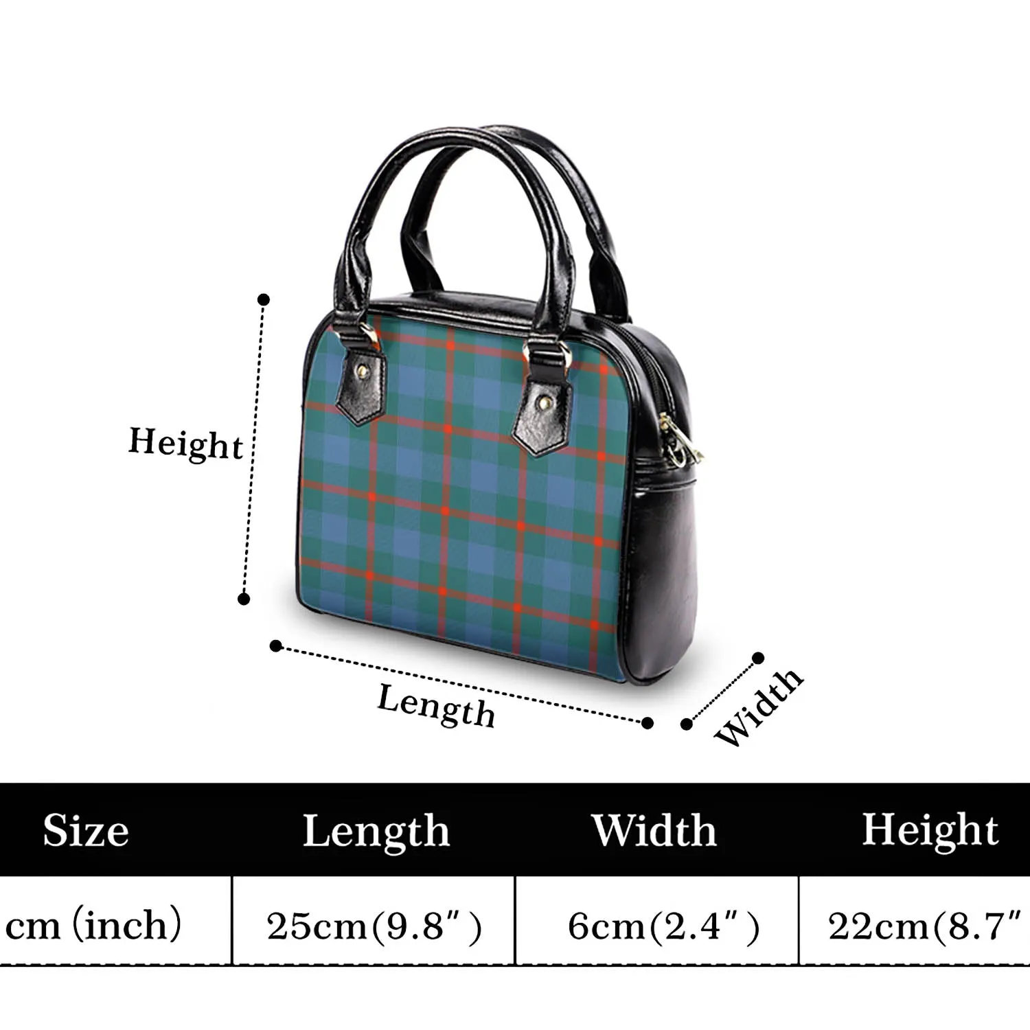 Agnew Ancient Tartan Shoulder Handbags