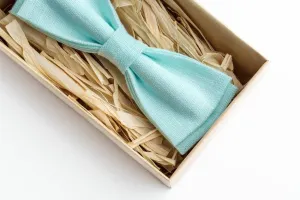 Aqua Marine Bow Tie - Elegance with a Splash of Tranquility