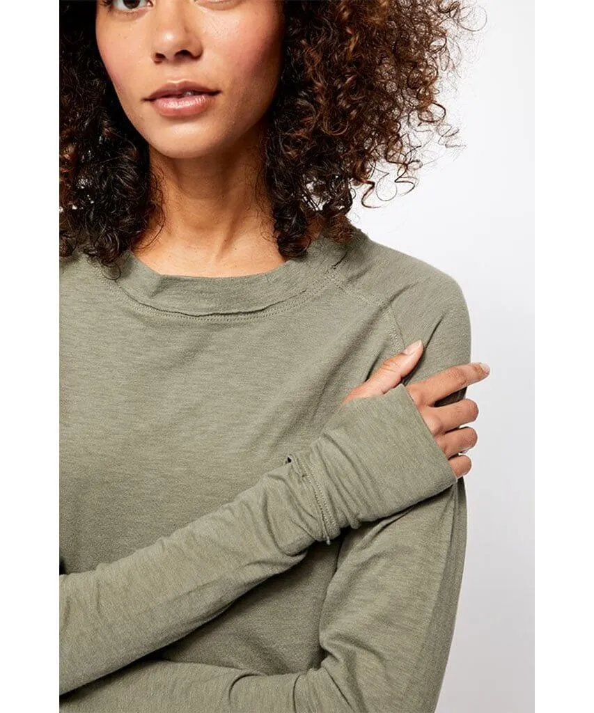 Arden Long Sleeve Tee Soft Army