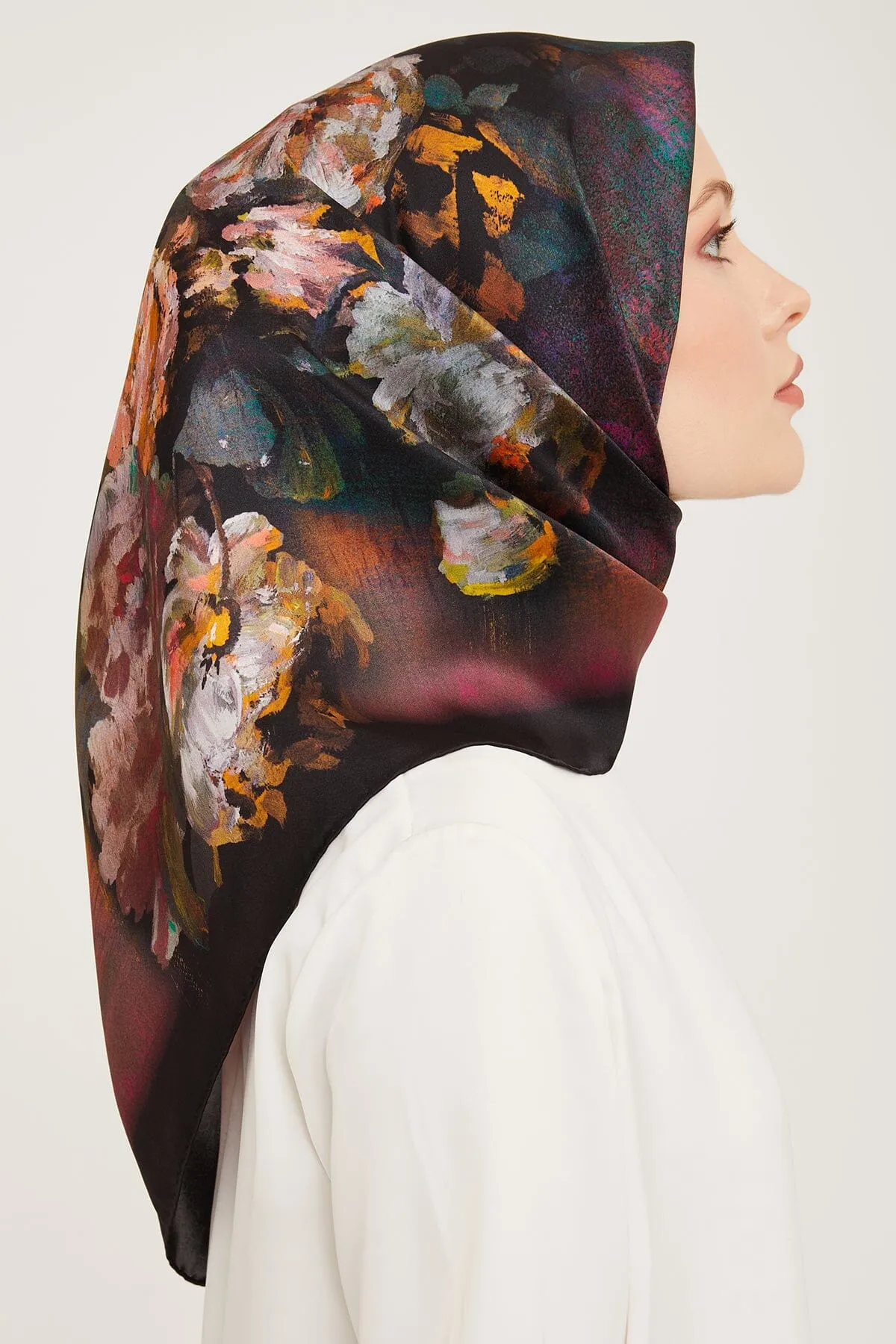 Armine Kemboja Floral Silk Scarf #4