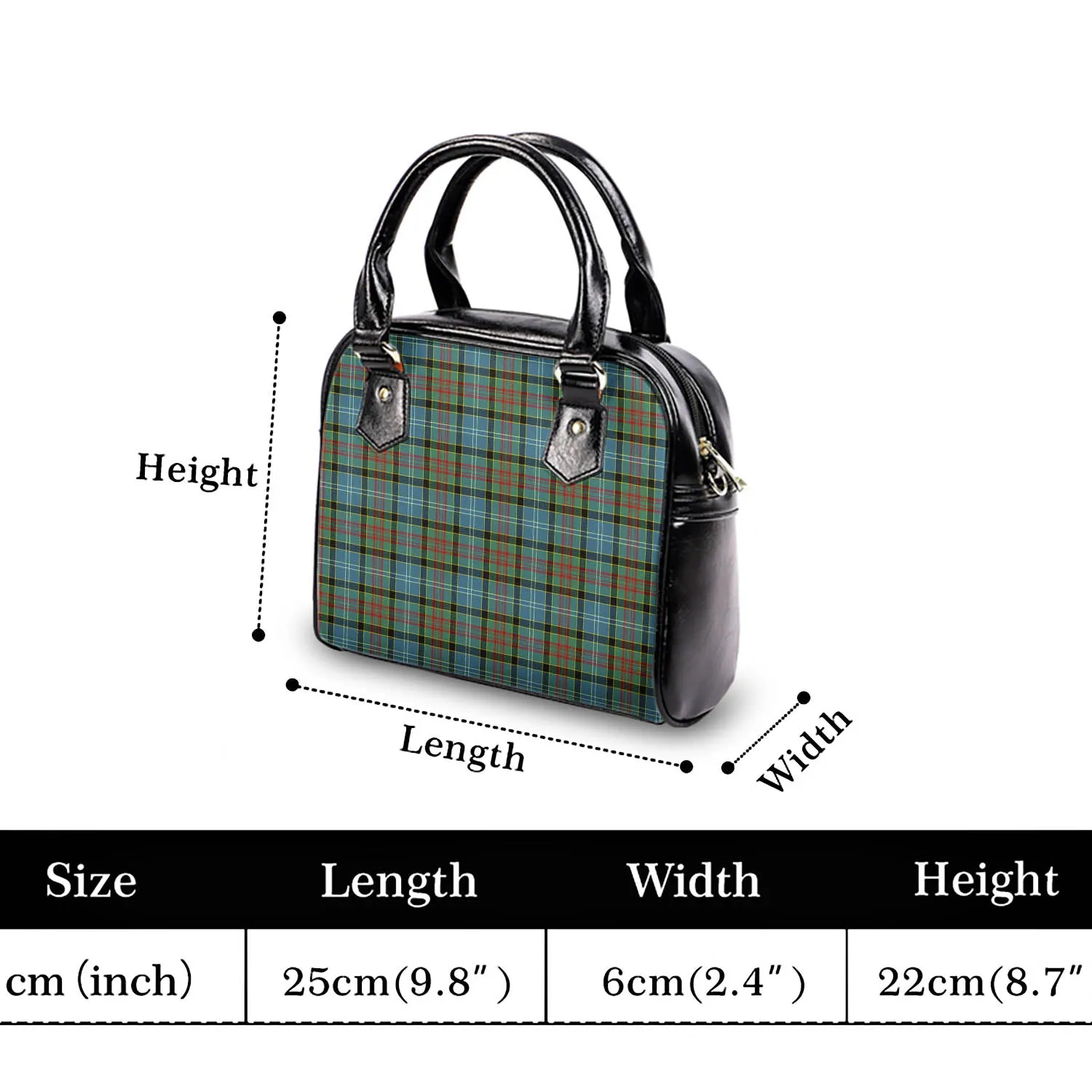 Brisbane Tartan Shoulder Handbags