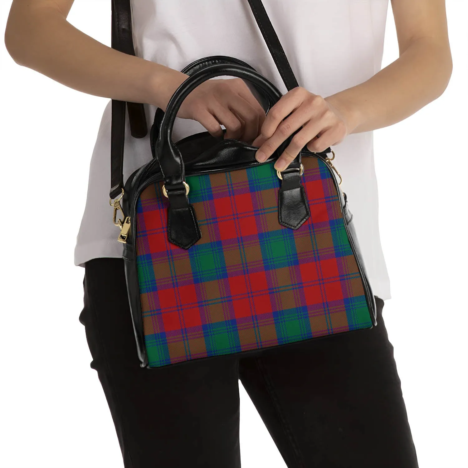 Byres (Byses) Tartan Shoulder Handbags