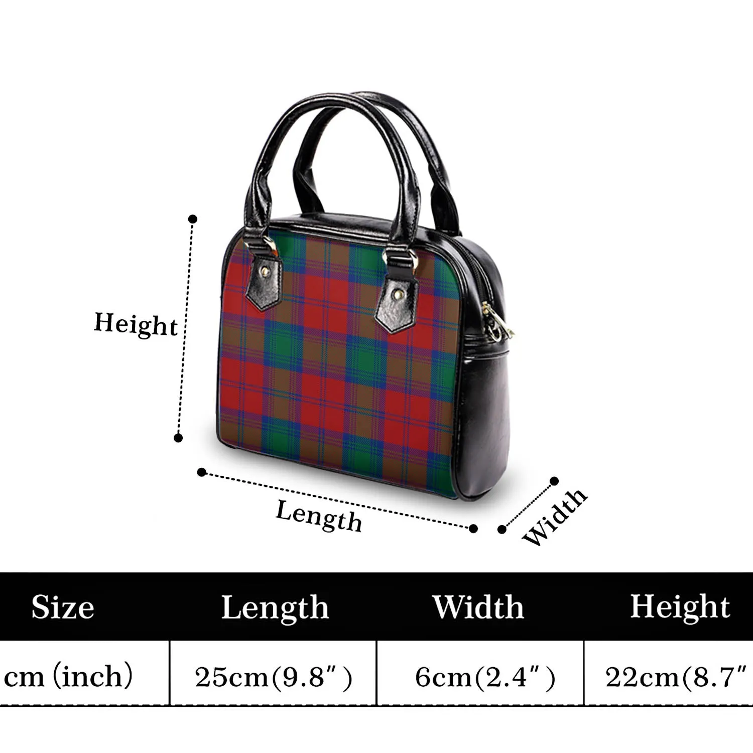 Byres (Byses) Tartan Shoulder Handbags