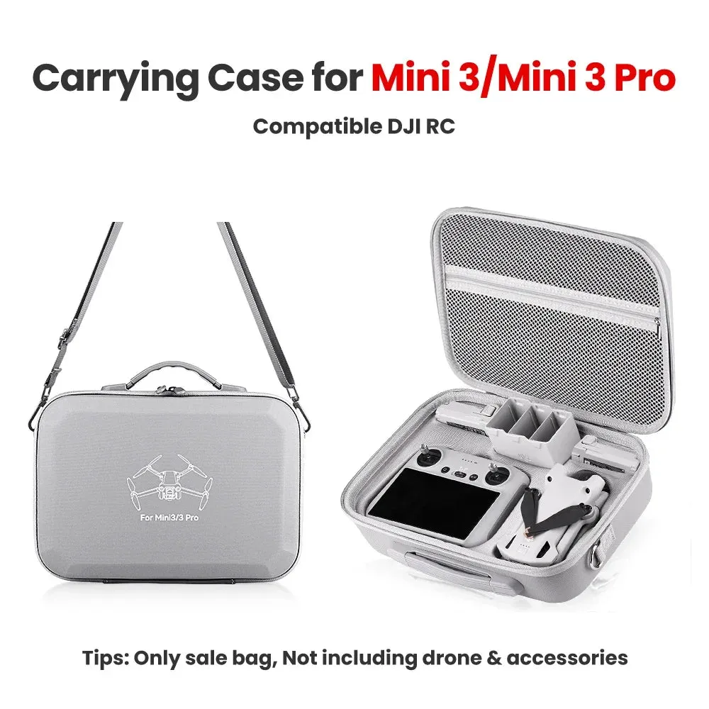 Carrying Case for DJI Mini 3 Pro Storage Bag Mini3/Mini3 Pro Drone Accessories Snowflake Cloth Splash-proof Handbag