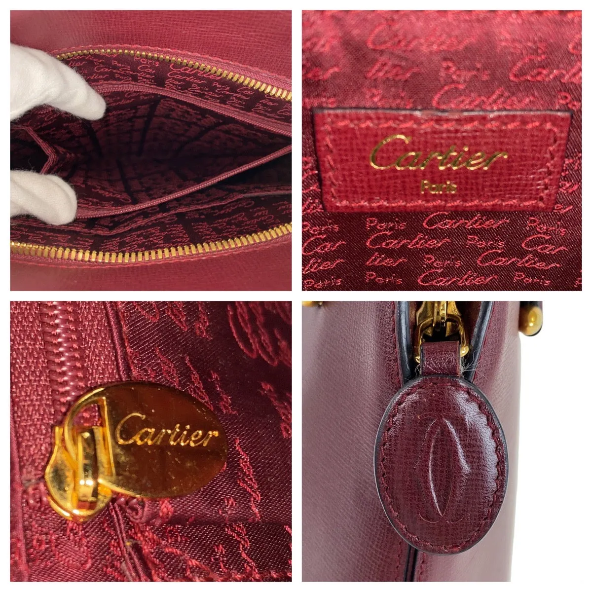 Cartier Must Line Leather Handbag