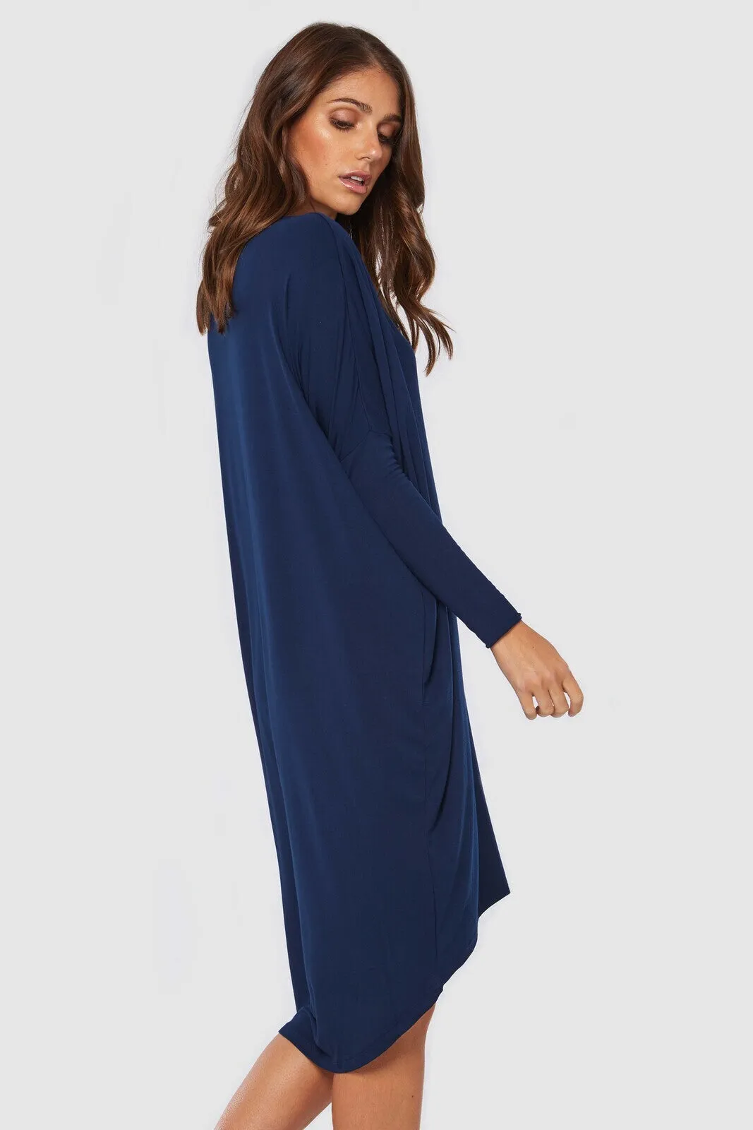 Catherine Dress - Navy