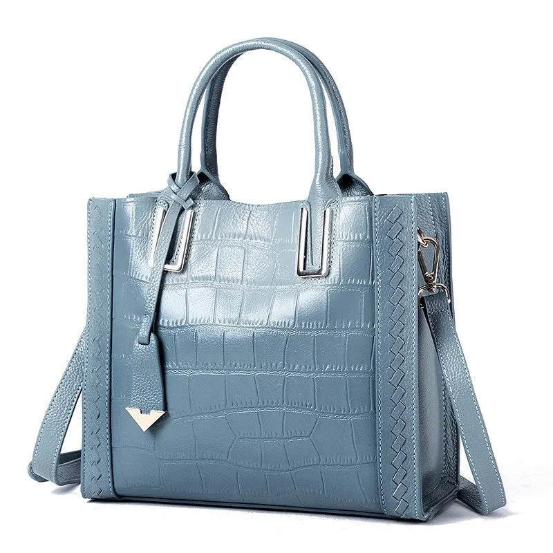 Crocodile Pattern Handbag