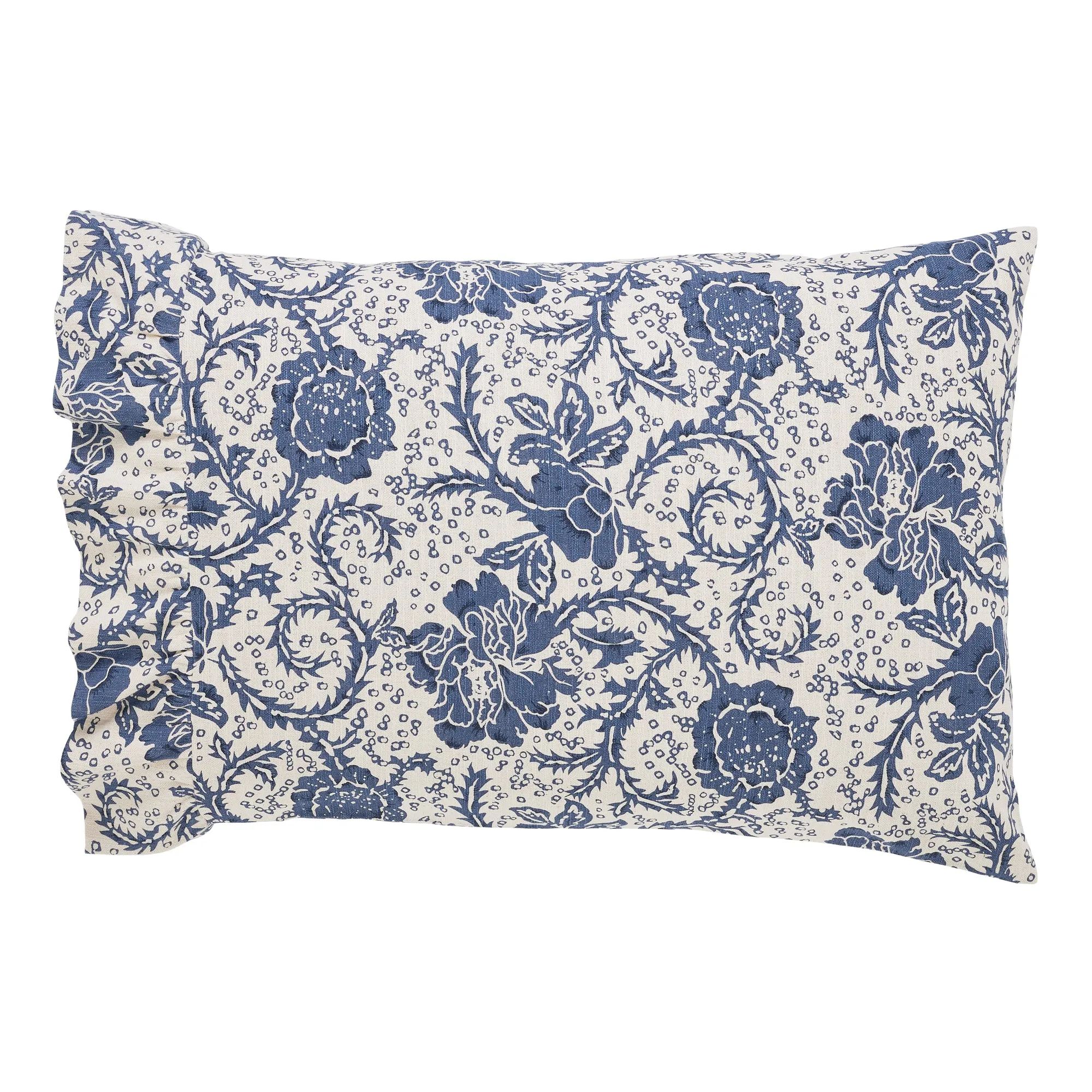 Dorset Floral Ruffled Pillow Case Set of 2