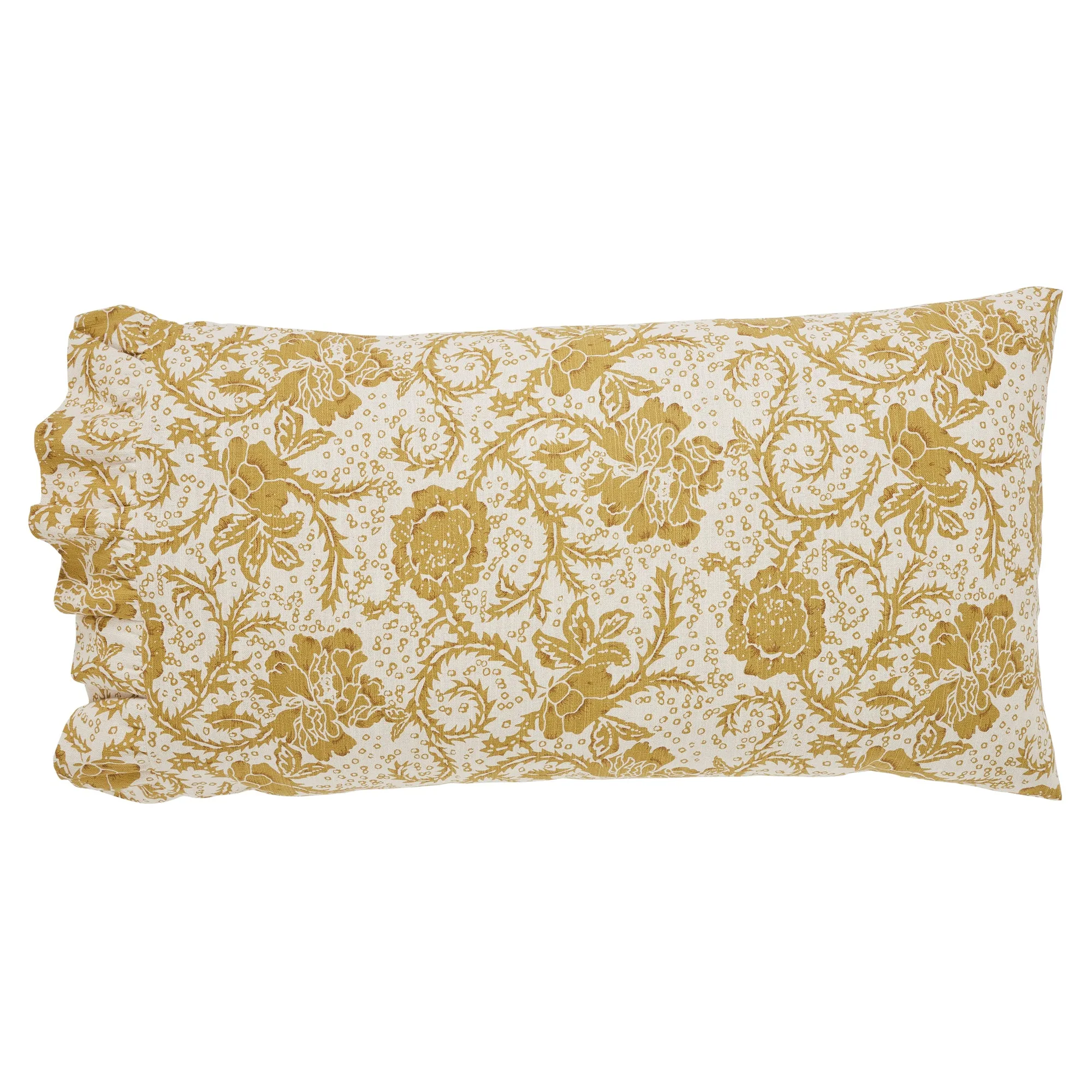 Dorset Floral Ruffled Pillow Case Set of 2