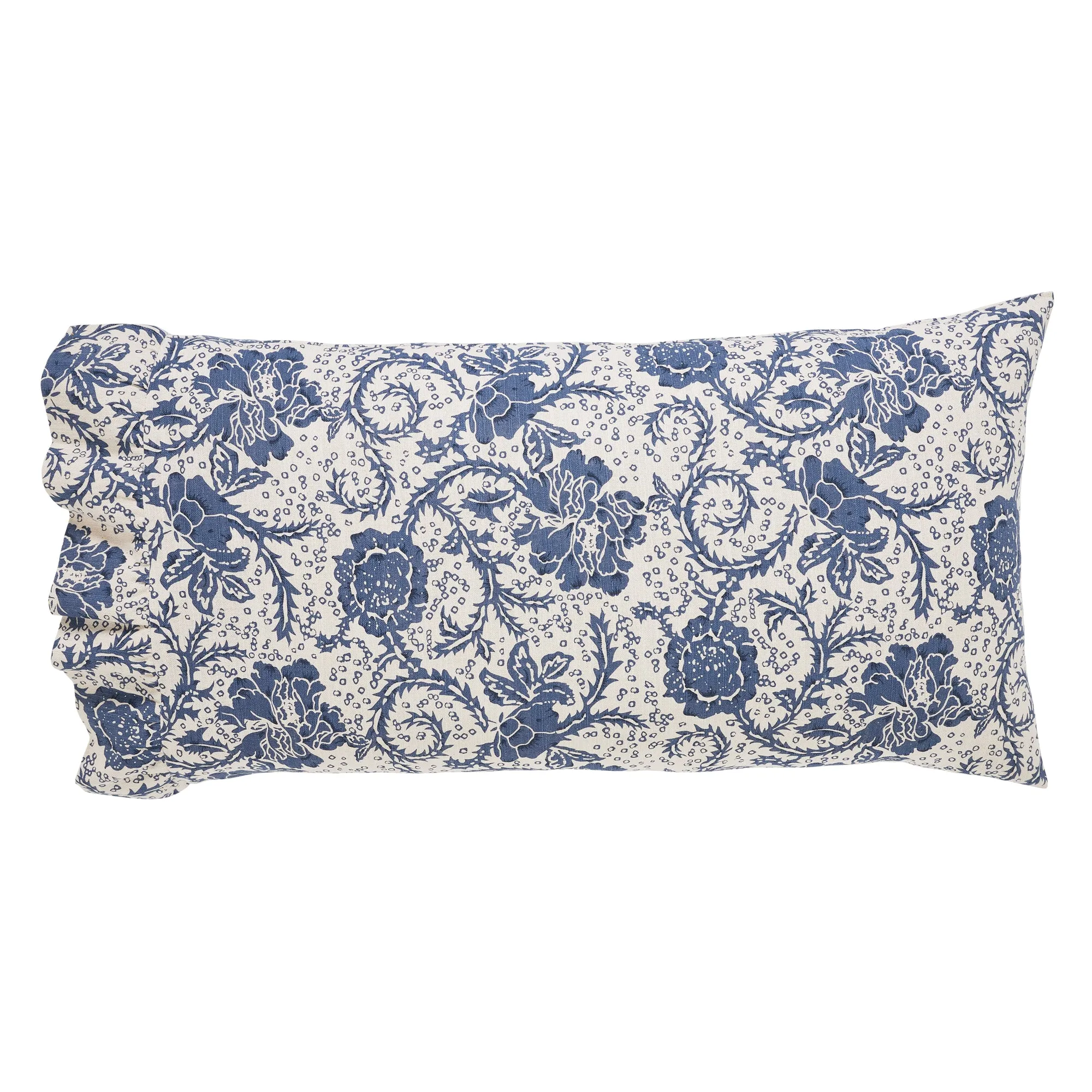 Dorset Floral Ruffled Pillow Case Set of 2