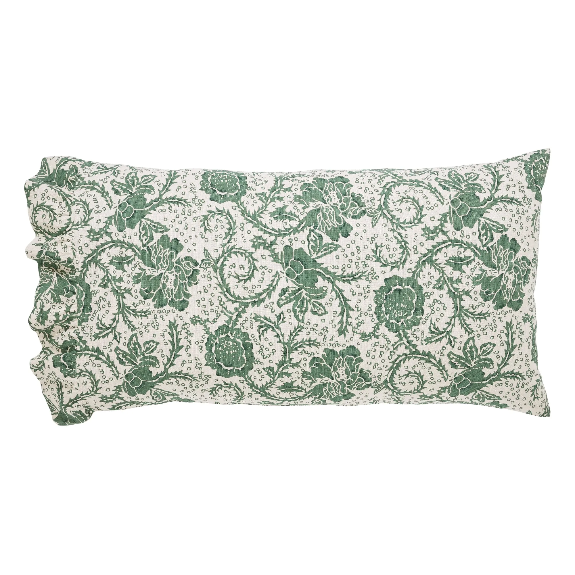 Dorset Floral Ruffled Pillow Case Set of 2