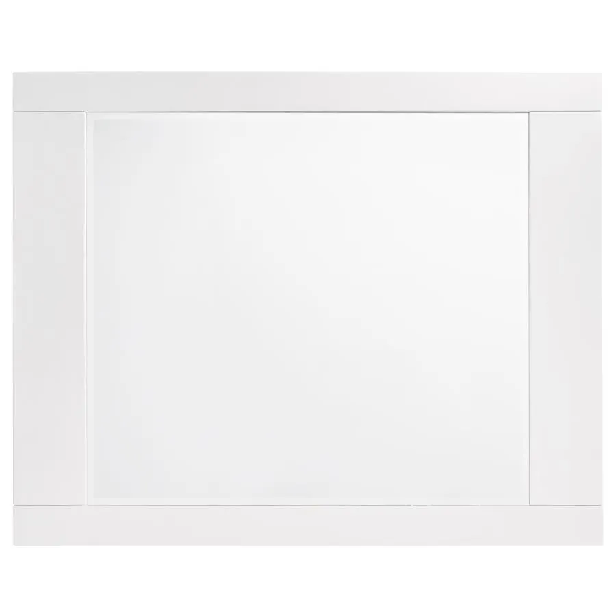 Felicity - Dresser Mirror - White High Gloss