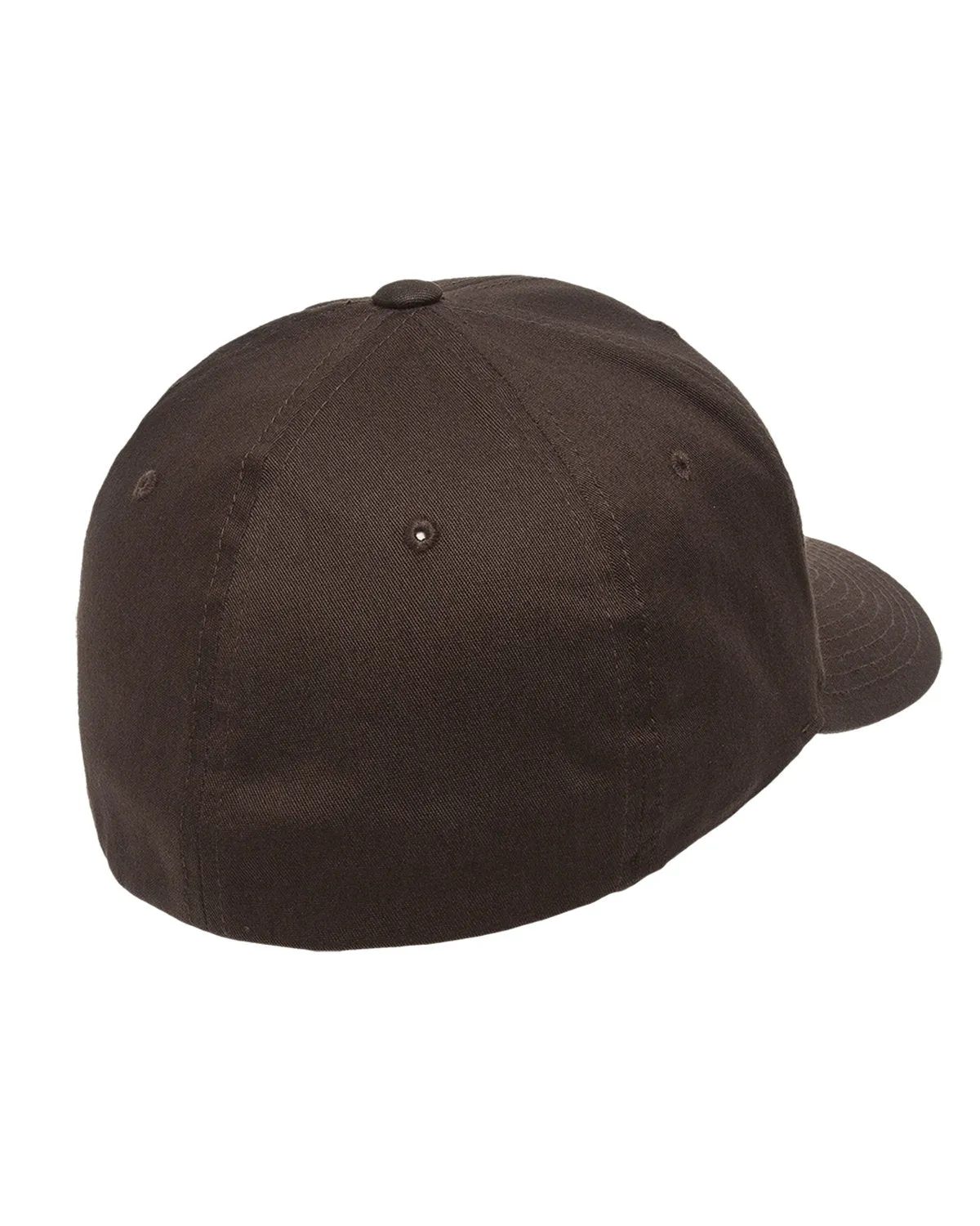 Flexfit Value Cotton Twill Custom Caps, Brown