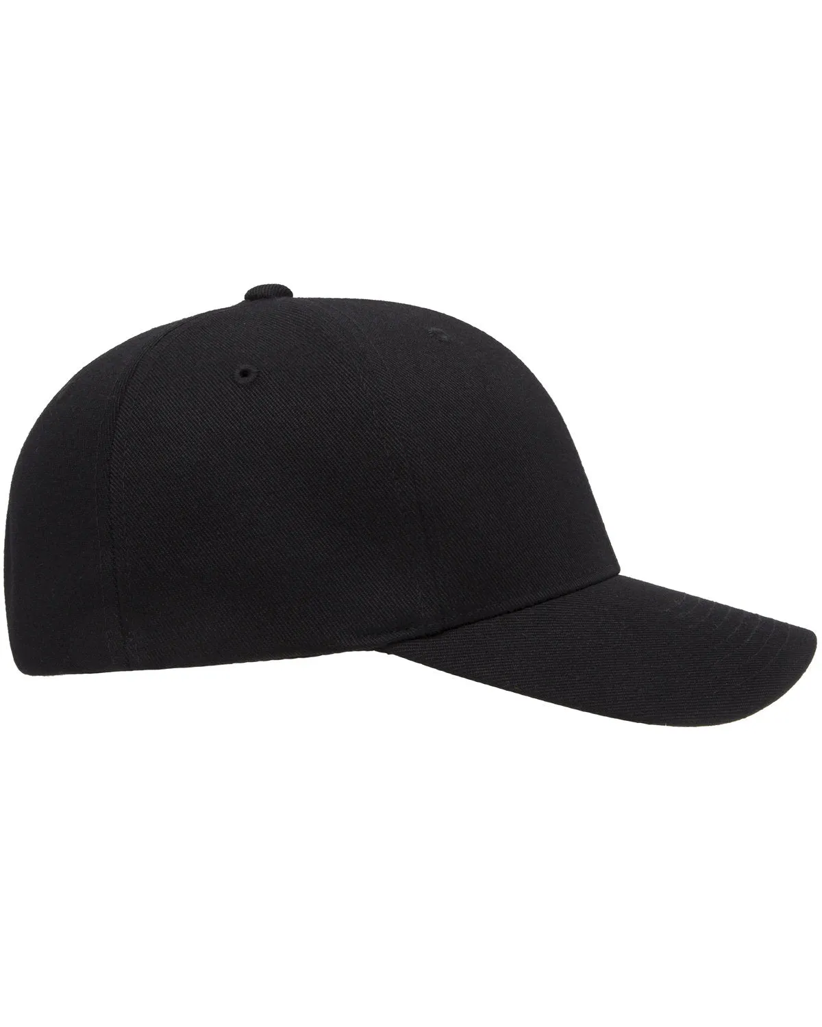 Flexfit Wool Blend Customized Caps, Black