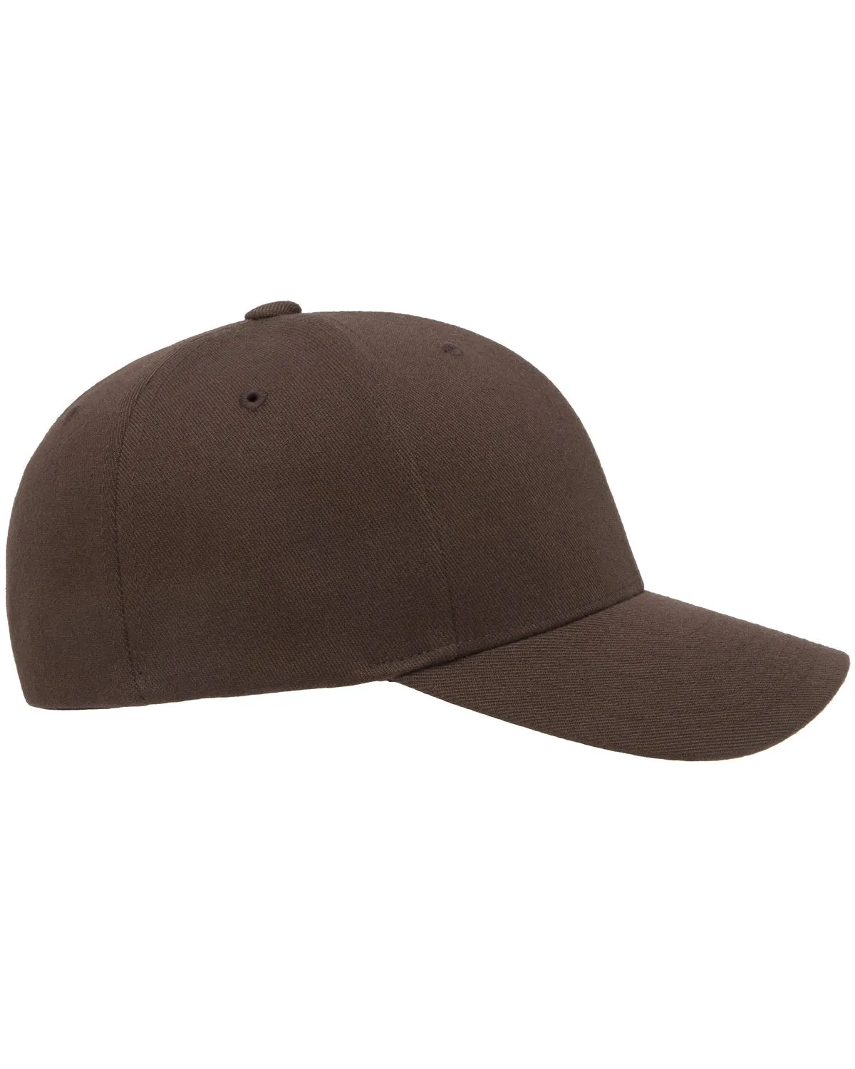 Flexfit Wool Blend Customized Caps, Brown