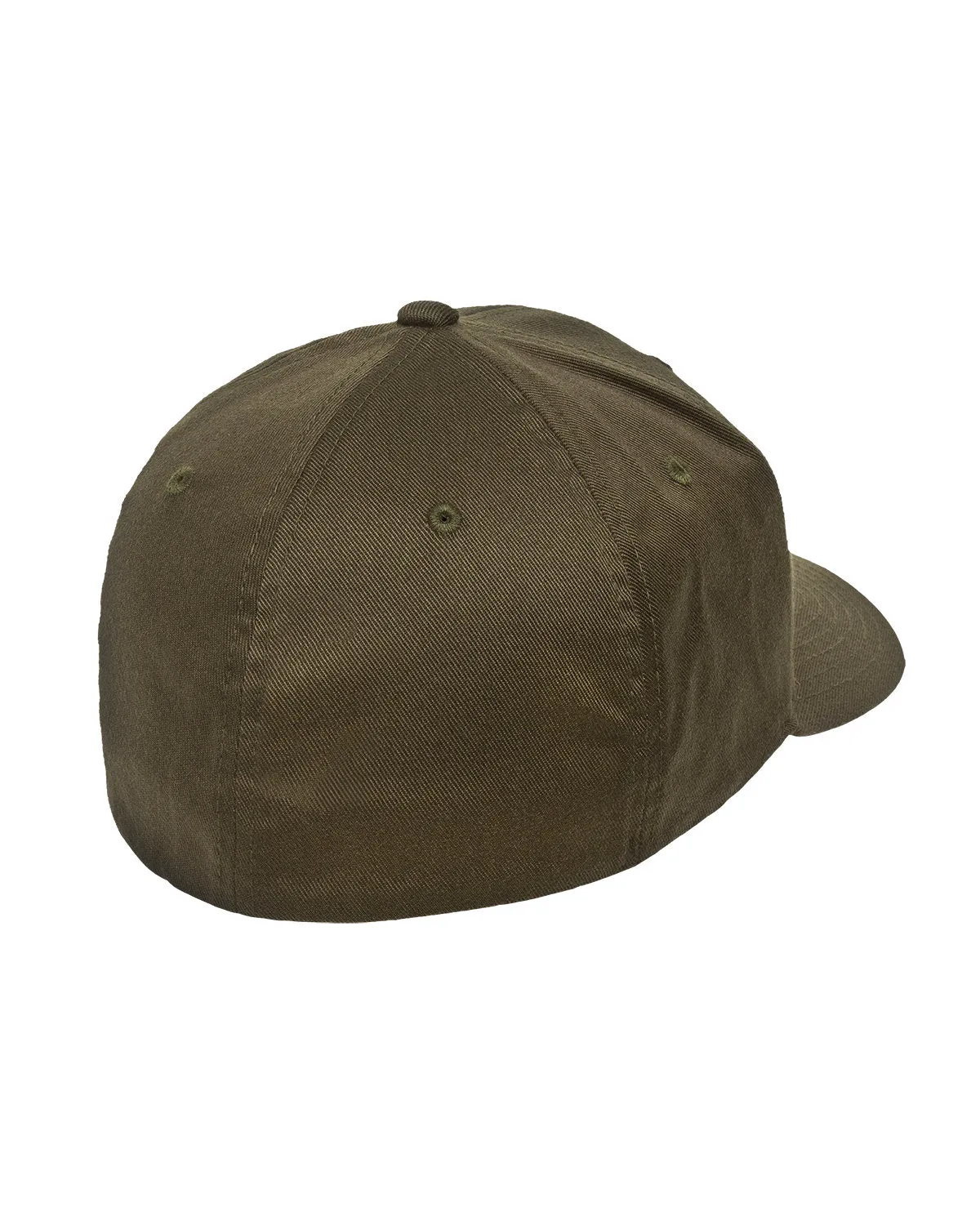 Flexfit Wooly 6-Panel Branded Caps, Olive