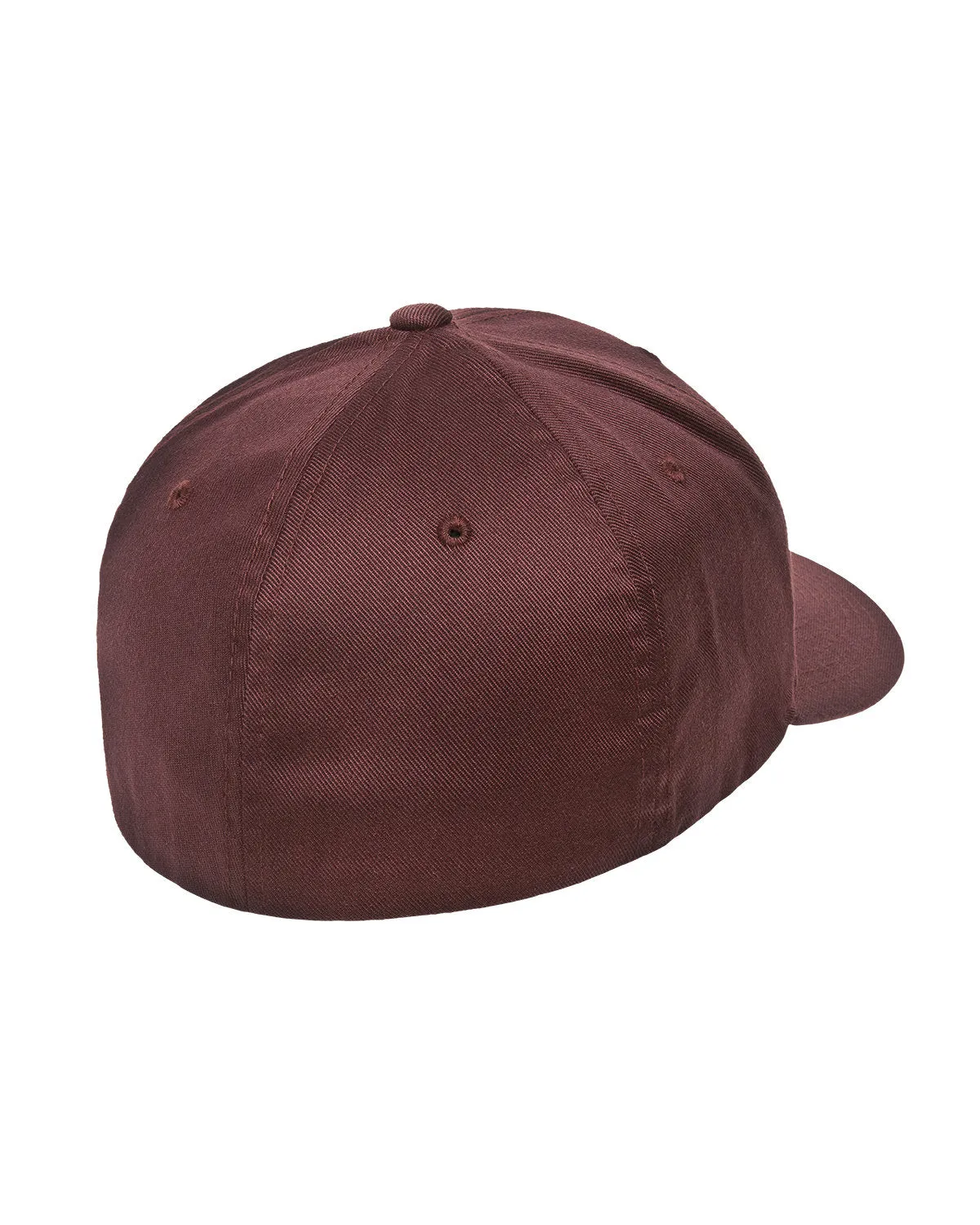 Flexfit Wooly 6-Panel Custom Caps, Maroon