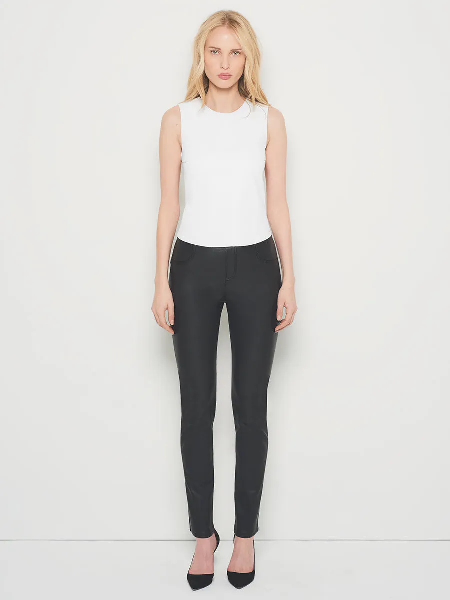 GIGI STRETCH LEATHER LEGGINGS