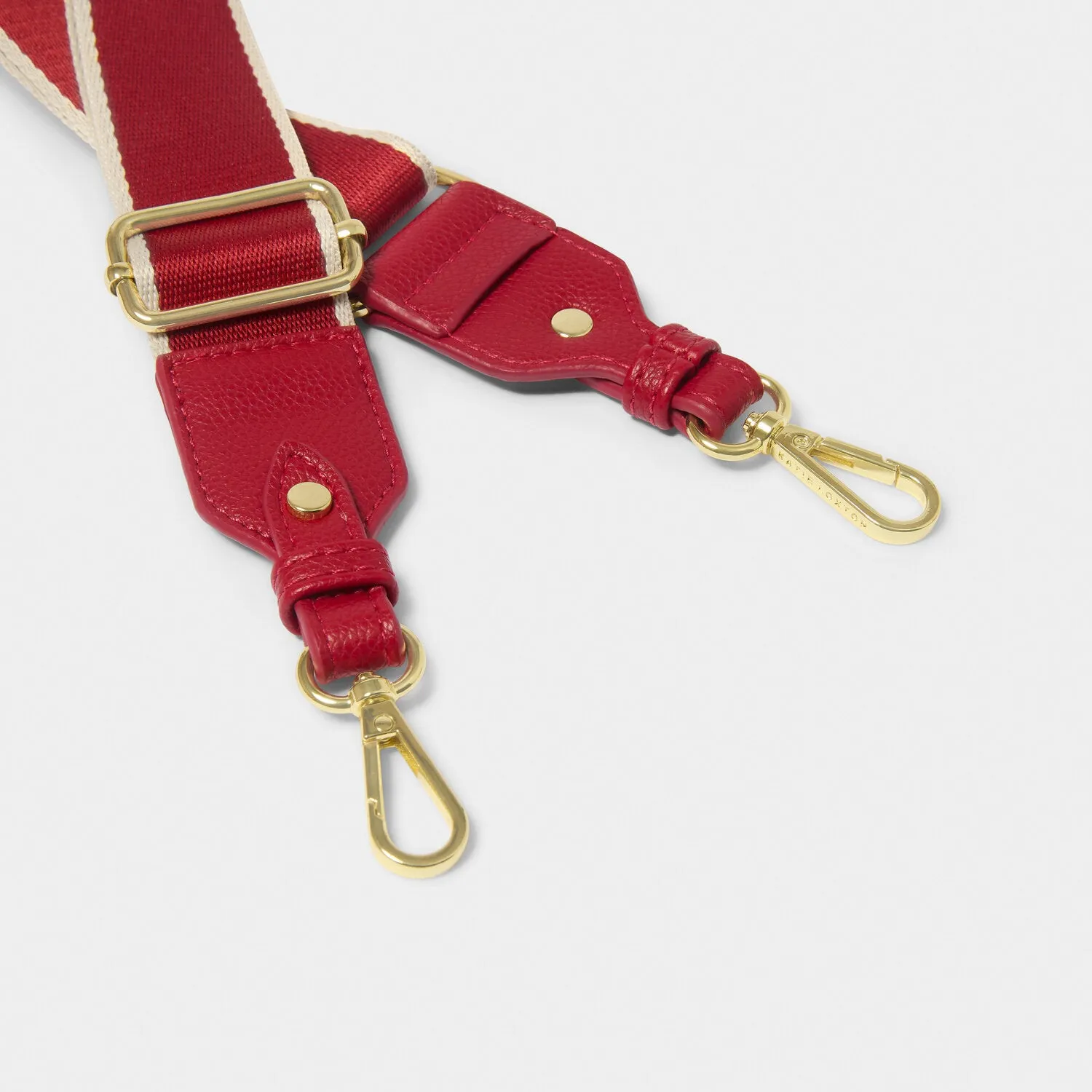 Katie Loxton 135cm Garnet Red Canvas Bag Strap