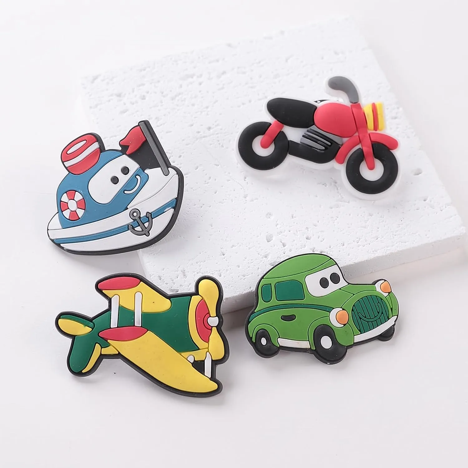 Kuber Industries Cute Cars Shape Fridge Magnets|Home D?cor|Best Souvenir Gift|Pack of 24 (Multi)