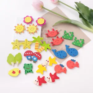 Kuber Industries Cute Fish Shape Fridge Magnets|Home Décor|Best Souvenir Gift|Pack of 24 (Multi)