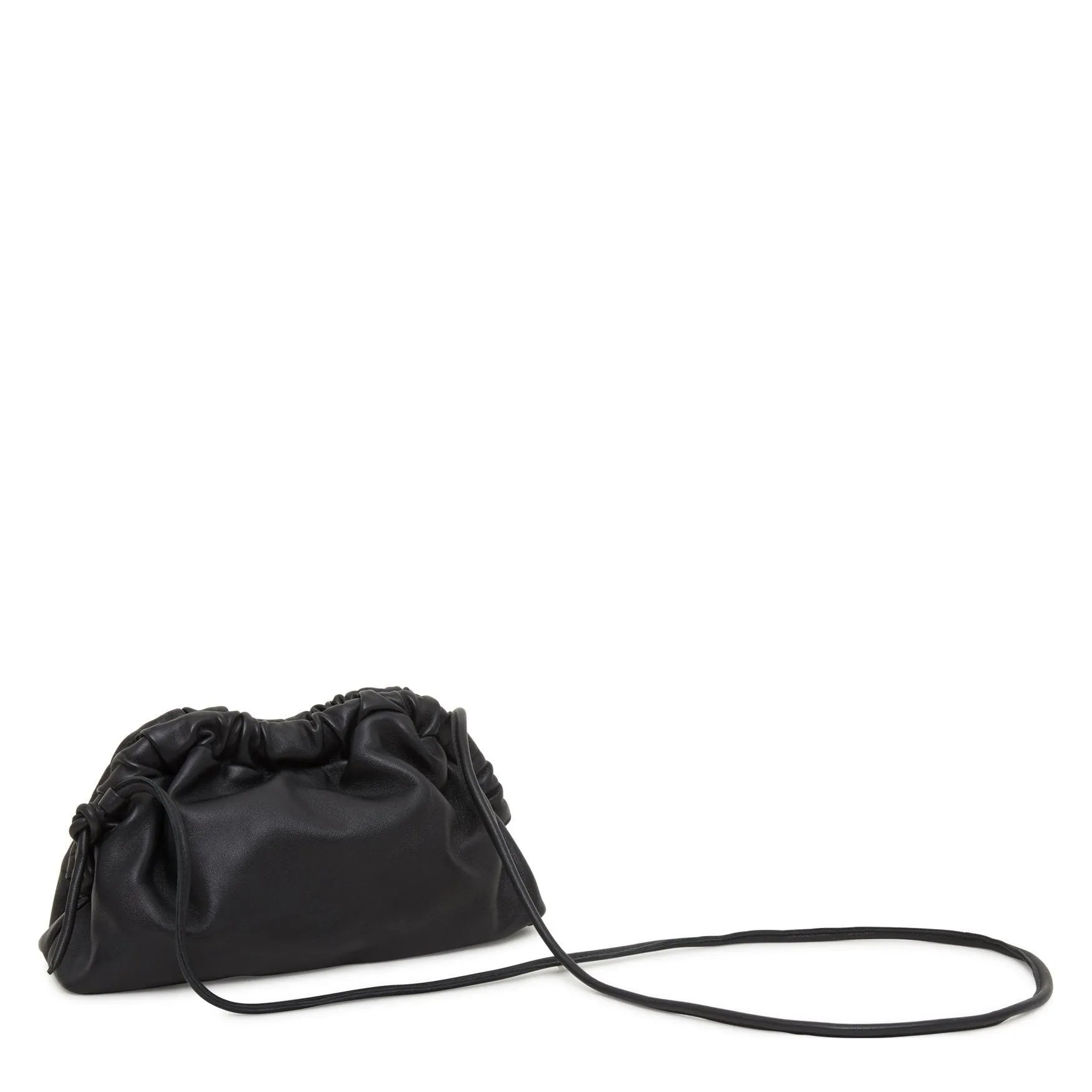 Mini Cloud Clutch - Black/Flamma