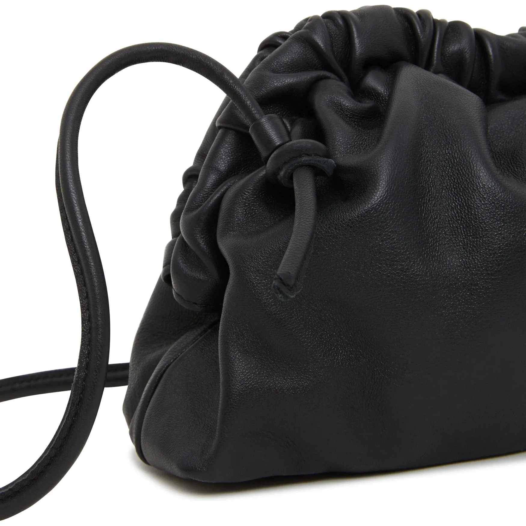 Mini Cloud Clutch - Black/Flamma