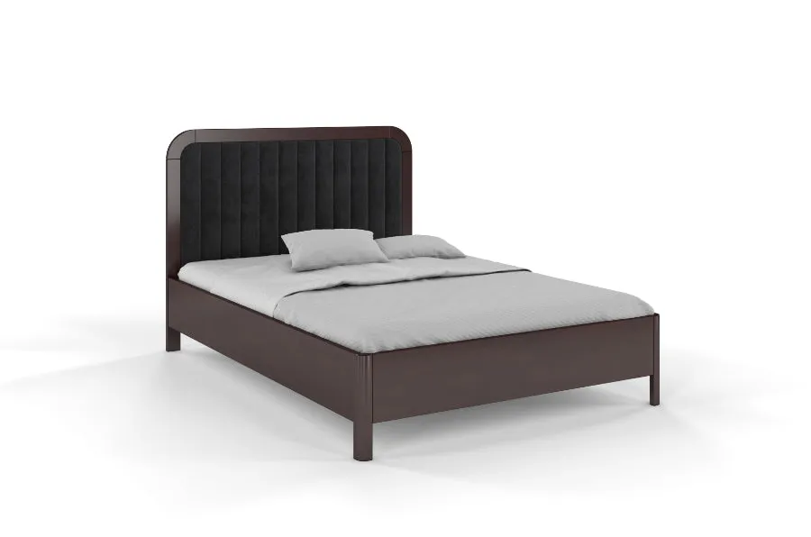 MODENA Wooden Bed - Upholstered