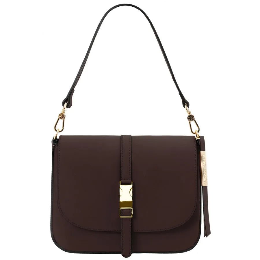 Nausica Leather Over Shoulder Bag