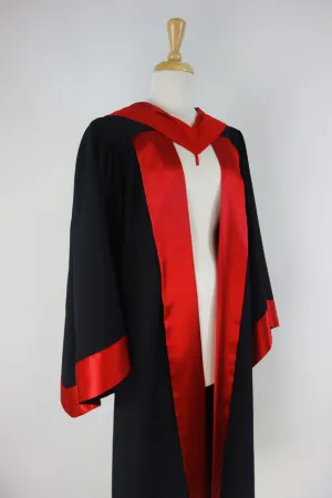 RMIT PhD Graduation Gown Set - Gown, Hood and Bonnet