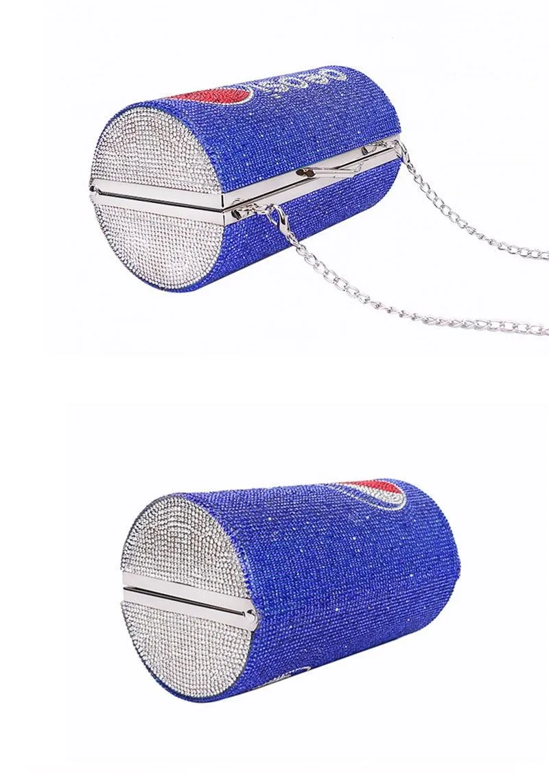 Soda Pop Out Rhinestone Mini Handbag