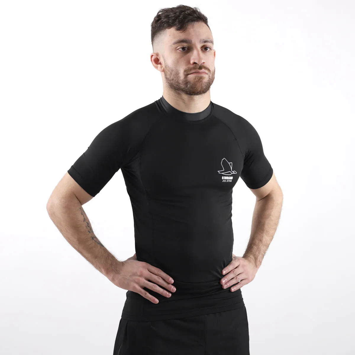 Standard Issue S/S Rash Guard 2-PACK (Black, Smoke Grey) (WHOLESALE)