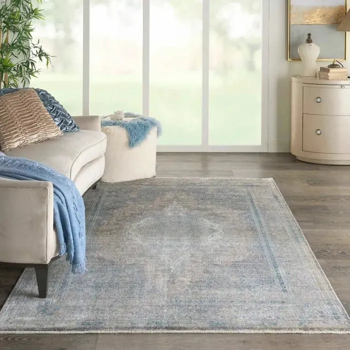 Starry Nights STN06 Cream Blue Rug