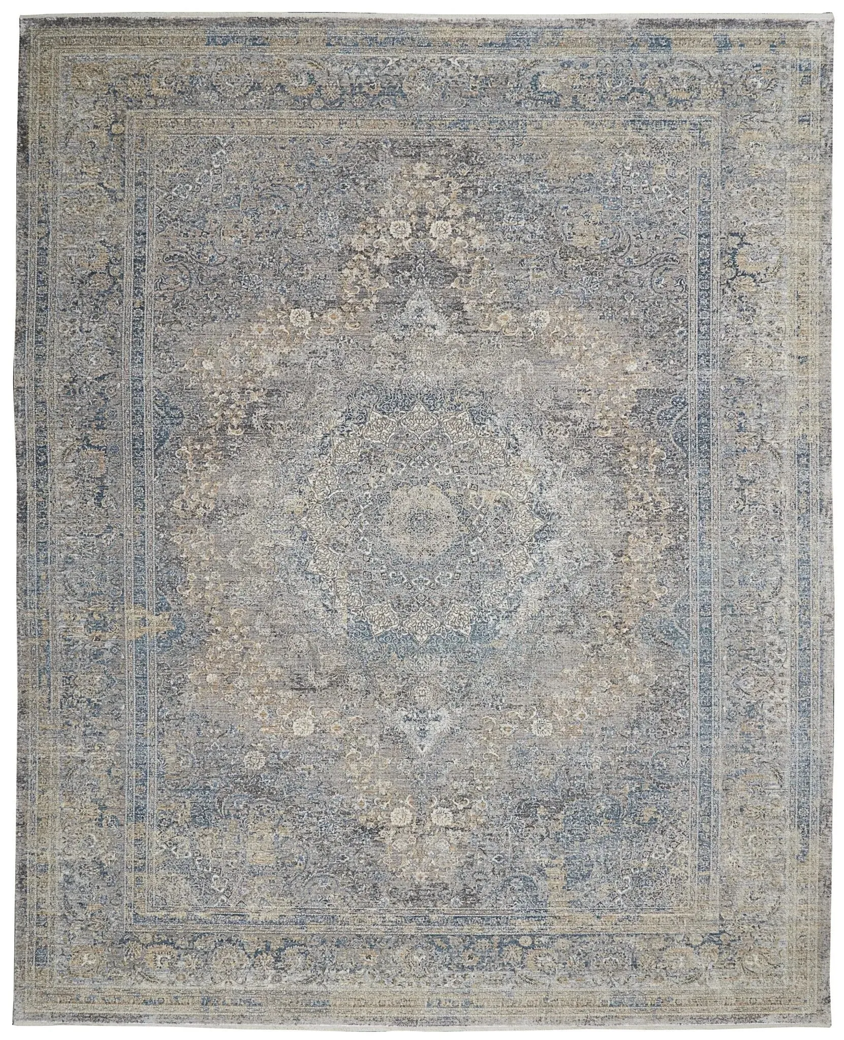 Starry Nights STN06 Cream Blue Rug