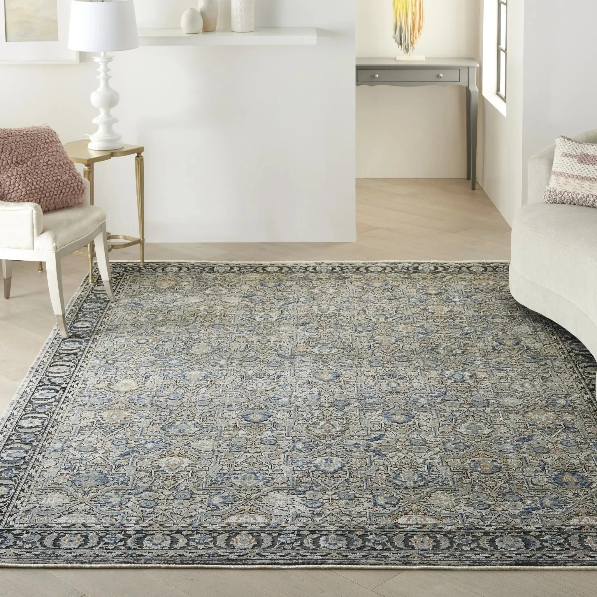 Starry Nights STN10 Grey/Navy Rug