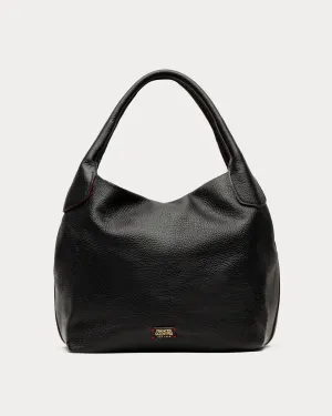 Sweet Pea Tote Tumbled Leather Black