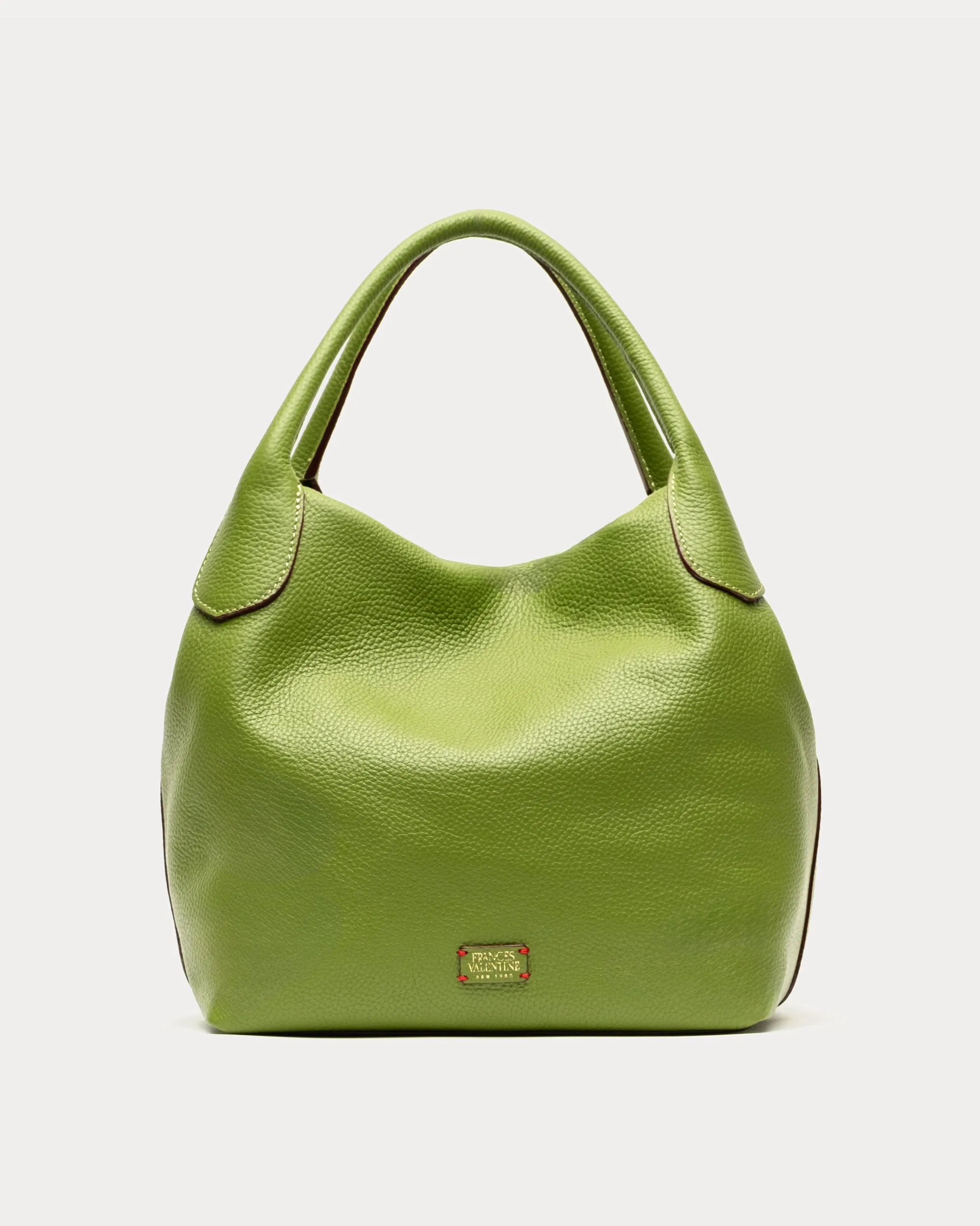 Sweet Pea Tote Tumbled Leather Green