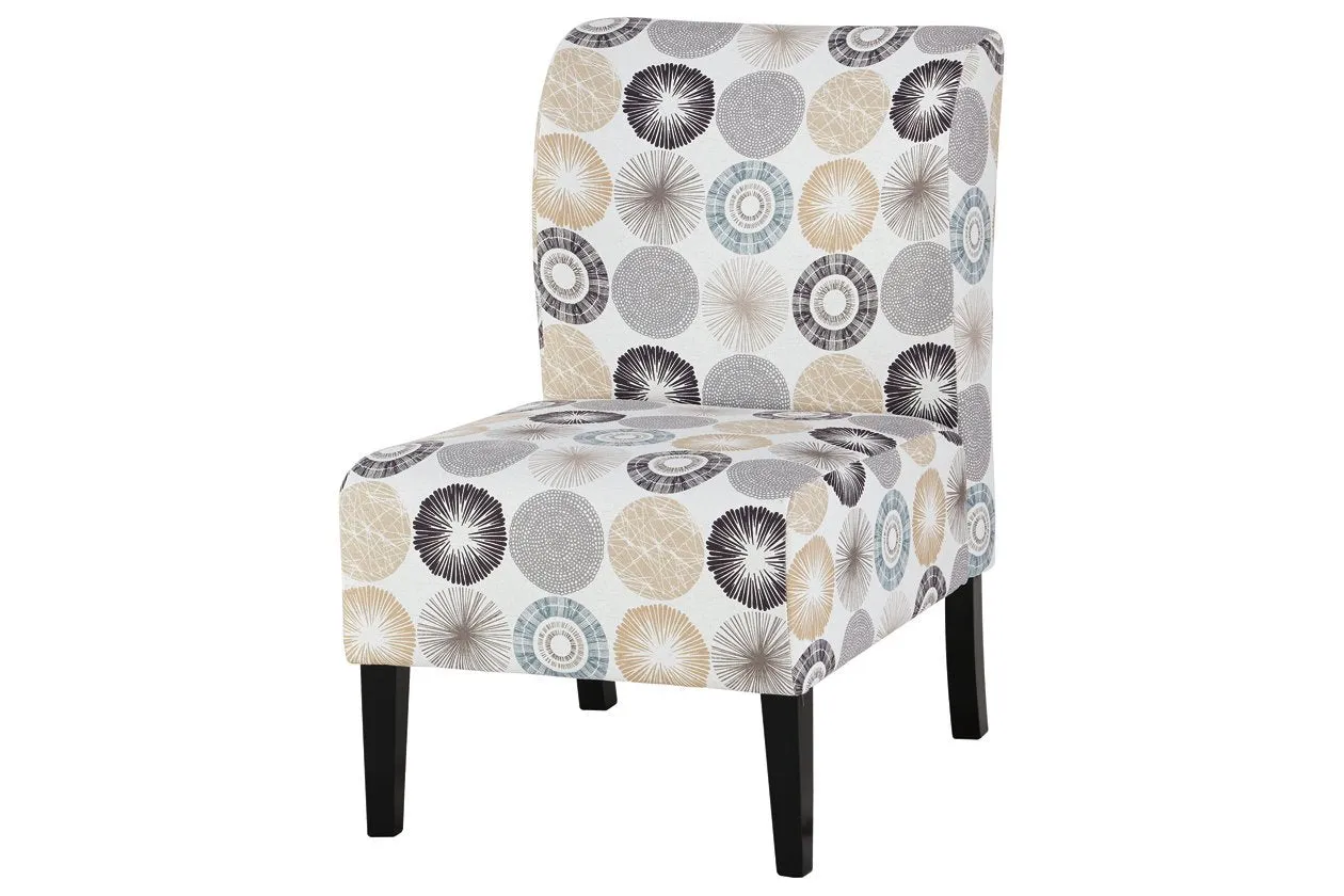 Triptis Gray/Tan Accent Chair